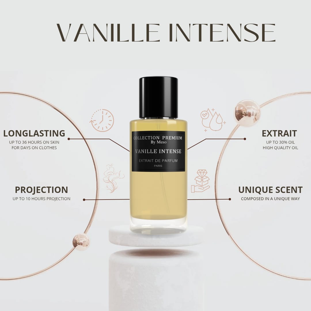 Vanille Intense – geïnspireerd op Sultan Nr.9 | Unisex | 50ML